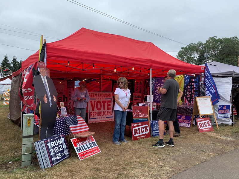 North Beach political and sign waving activities in our community.