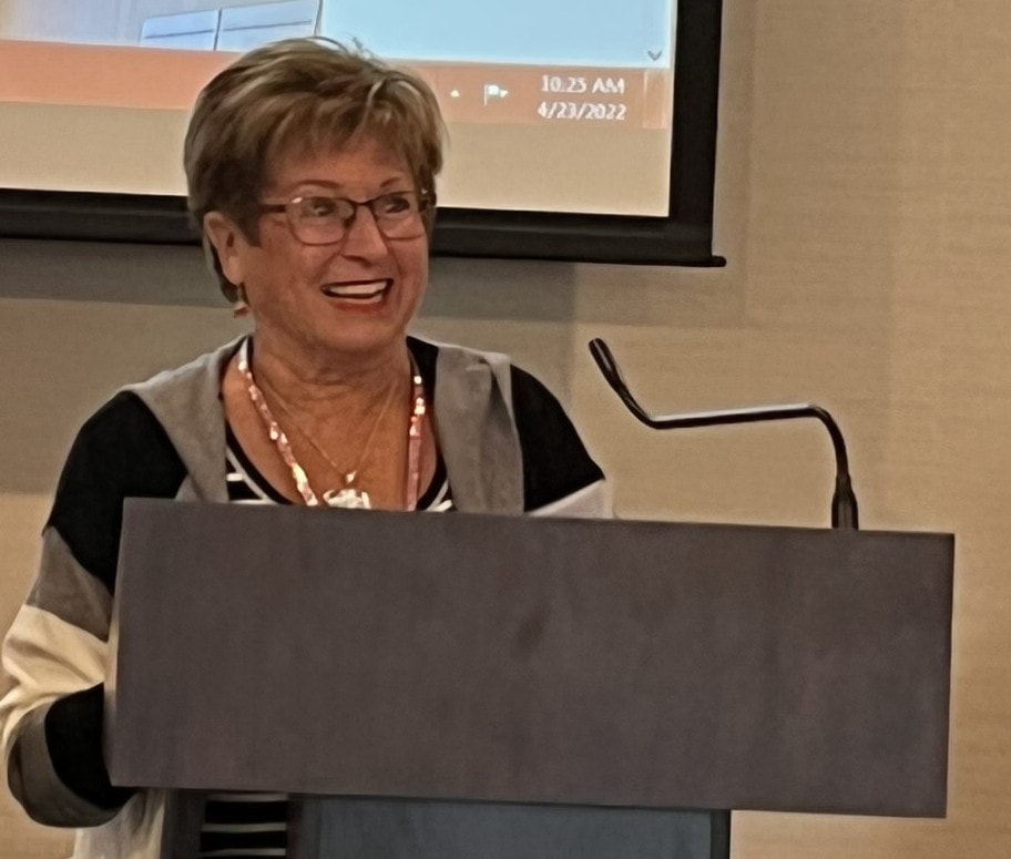Ellie Ownbey speaks at WFRW Spring Meeting 2022. 