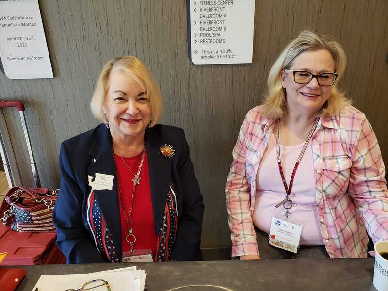 Welcoming Committee - Colleen Wise, Cindy Kadinger WFRW Spring BOD