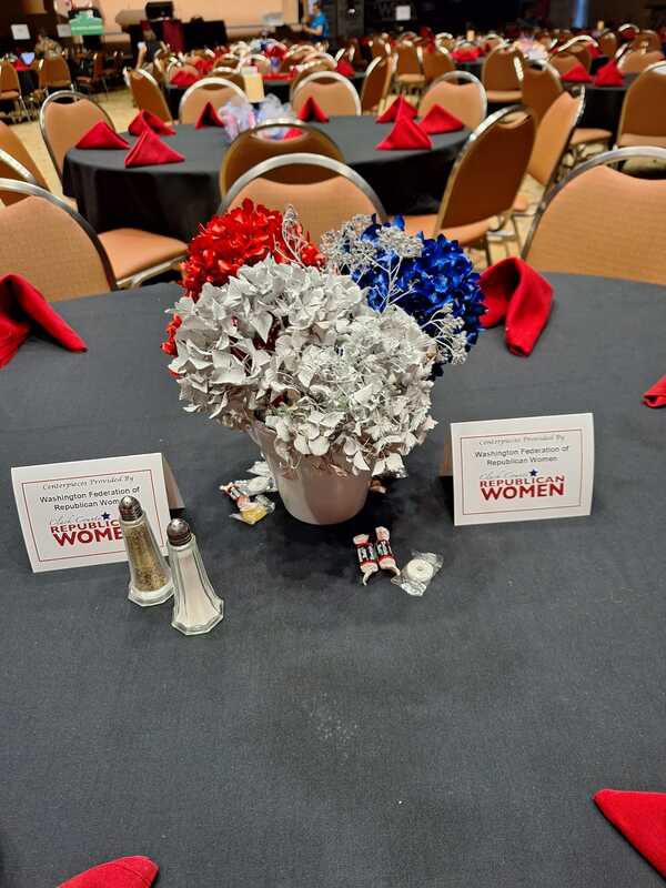 Roanoke Conference 2024 - Centerpieces were by WFRW