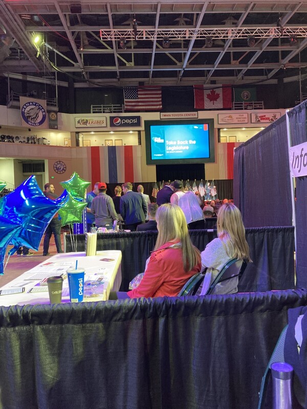 Washington State Republican Party "Rally" in Wenatchee.