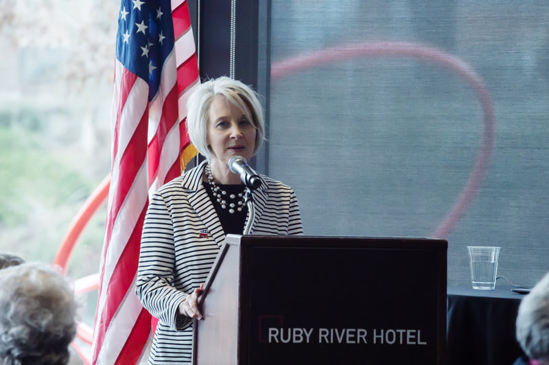 Acceptance speech by Tracy Fitzgerald, 1st VP