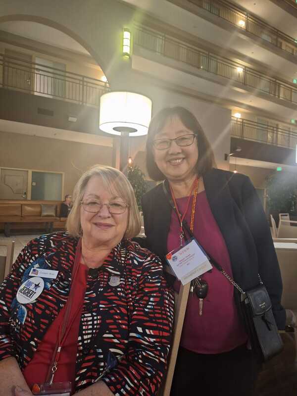 Carol and Sharon Hanek