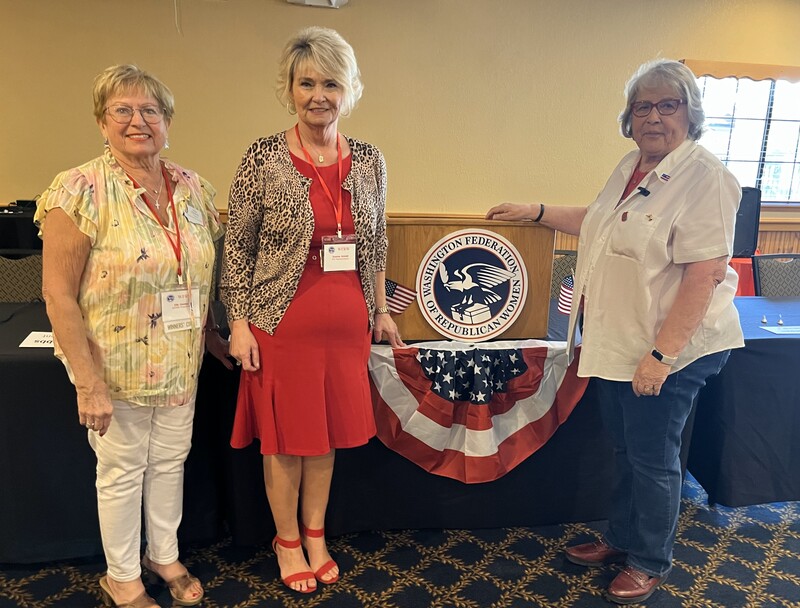 Representative Suzanne Schmidt was our speaker from the WA Legislature District 4 along with President Ellie Ownbey and 