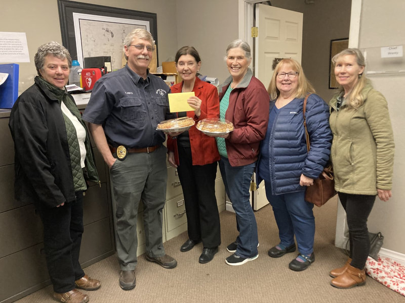 Meeting with the Wapato Police for Law Enforcement Appreciation.